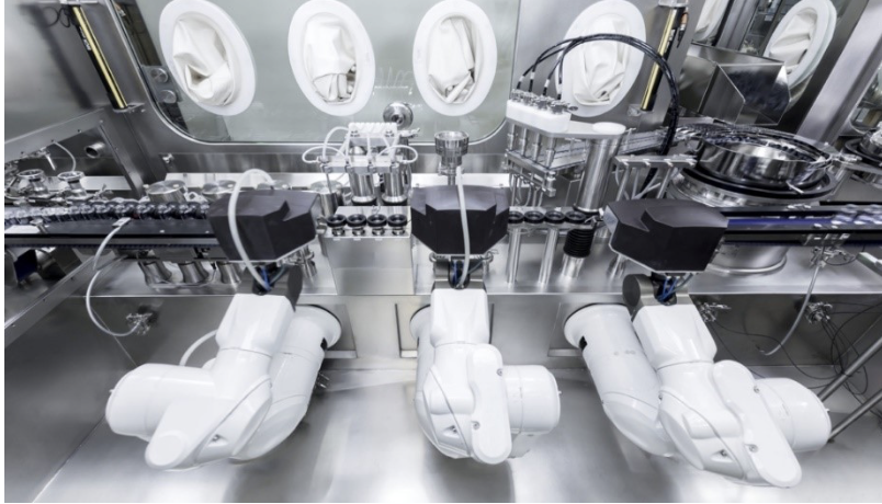 Aplicaciones robóticas de Sterline para mejorar la calidad del envasado primario de medicamentos 